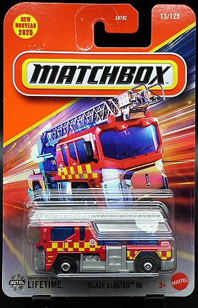 Blaze Blaster III - JBN73 | Linha Básica 2025 - Nº 13/125 | Matchbox