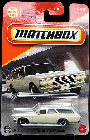 1966 Chevelle Wagon - JBN44 | Linha Básica 2025 - Nº 124/125 | Matchbox