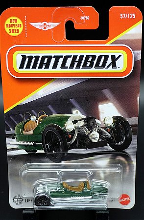 2021 Morgan 3 Wheeler - JBN47 | Linha Básica 2025 - Nº 57/125 | Matchbox