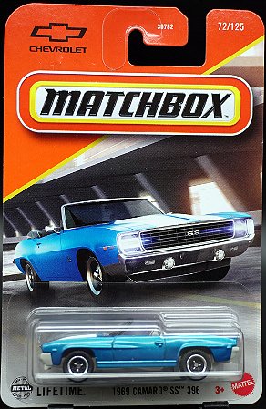 1969 Camaro SS-396 - JBP27 | Linha Básica 2025 - Nº 72/125 | Matchbox