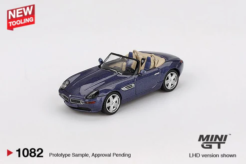 BMW Z8 Alpina Alpine Blue | Mini GT - Nº 1082