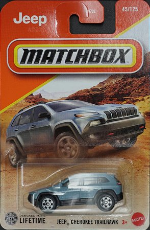 Jeep Cherokee Trailhawk - JBP47 | Linha Básica 2025 - Nº 045/125 | Matchbox