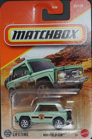 MBX Field Car - JB | Linha Básica 2025 - Nº 023/125 | Matchbox