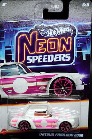 Datsun Fairlady 2000 - JCB04 | 05 de 08 | Mix 02 de 2025 | Neon Speeders (HLH72) | Silver Series
