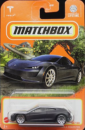2020 Tesla Roadster - HVL79 | Linha Básica 2024 - Nº 048/100 | Matchbox