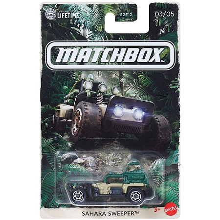 Sahara Sweeper - JCG60 | 03 de 05 | Adventure Guides (GGF12) | Temáticos | Matchbox