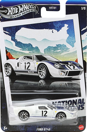 Ford GT40 - JBY87 | 01 de 05 | National Icons (HRT81) | Silver Series