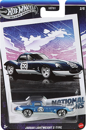 Jaguar Lightweight E-Type - JBY90 | 02 de 05 | National Icons (HRT81) | Silver Series