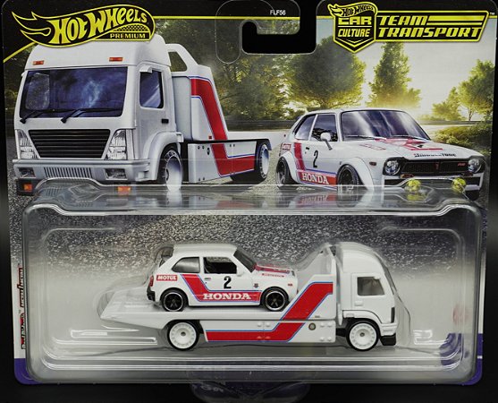 '73 Honda Civic Custom e Aero Lift - JBM36 (Nº 80) | Mix 3 - 2025 | Car Culture: Team Transport | Premium