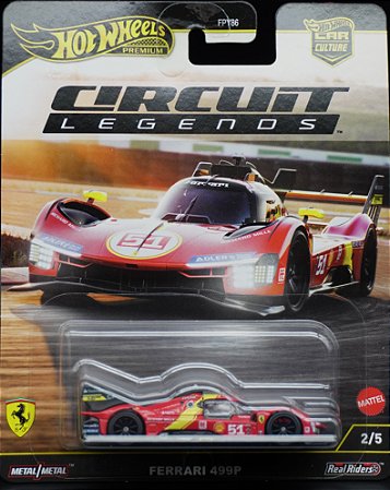 Ferrari 499P - JBK49 | 02 de 05 | Circuit Legends | Car Culture | Premium