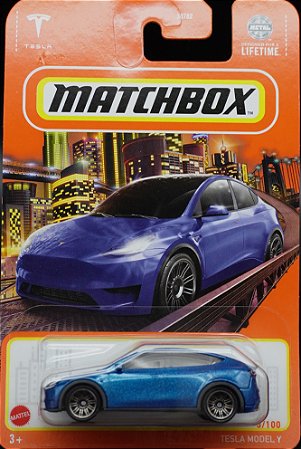 Tesla Model Y - HVL46 | Linha Básica 2024 - Nº 003/100 | Matchbox