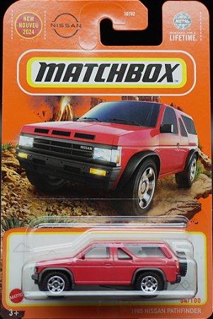 1985 Nissan Pathfinder - HVL17 | Linha Básica 2024 - Nº 054/100 | Matchbox