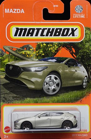 2019 Mazda3 - HVL76 | Linha Básica 2024 - Nº 077/100 | Matchbox