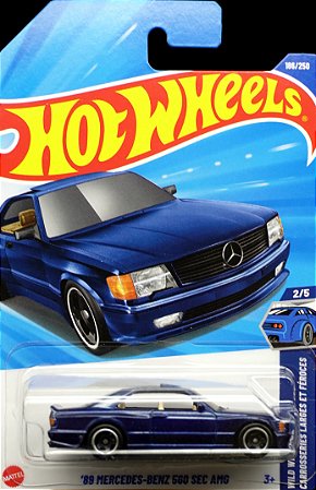 89 Mercedes-Benz 560 SEC AMG - JBB85 | Linha Básica 2025 - Nº 186/250