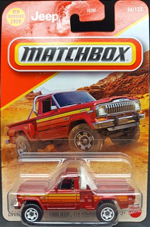 1980 Jeep J10 Stepside - JHM23 | Linha Básica 2026 - Nº 034/125 | Matchbox