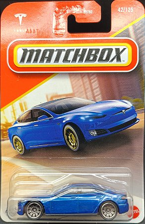 Tesla Model S - JBN85 | Linha Básica 2025 - Nº 042/125 | Matchbox