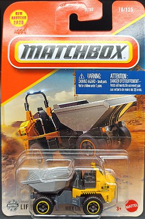 MBX Lil' Dumper - JBN63 | Linha Básica 2025 - Nº 076/125 | Matchbox