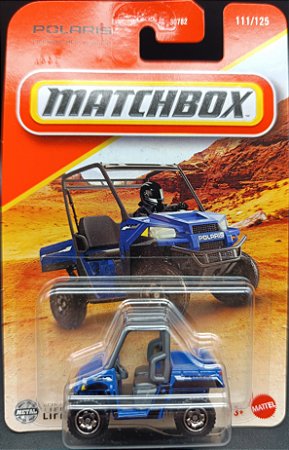 Polaris Ranger EV - JBP36 | Linha Básica 2025 - Nº 111/125 | Matchbox