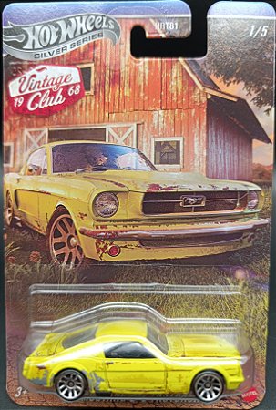 65 Mustang 2+2 Fastback - JKY31 | 01 de 05 | Mix 01 de 2026 | Vintage Club Series (HRT81) | Silver Series