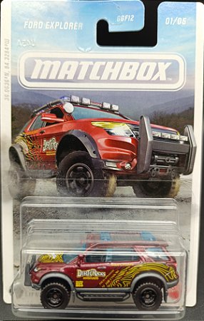 Ford Explorer - JJR60 | 01 de 05 | MBX Rally Series (GGF12)| Temáticos | Matchbox