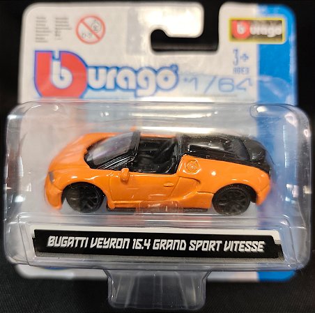 Bugatti Veyron 16.4 Grand Sport Vitesse - 18-509045 | 1/64 | Bburago