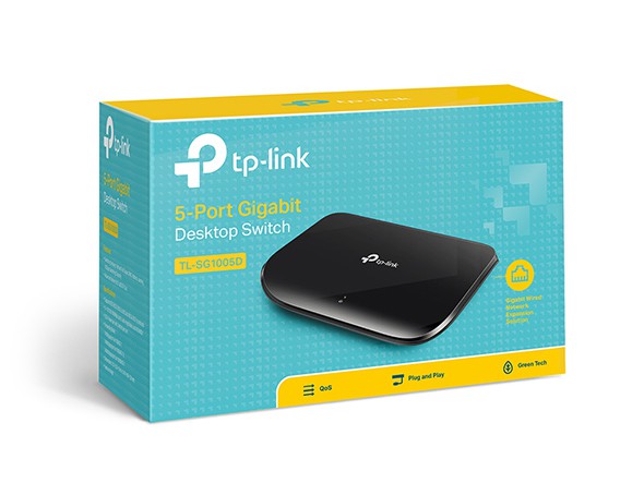 SWITCH TP-LINK 5 PORTAS TL-SG1005D GIGABIT