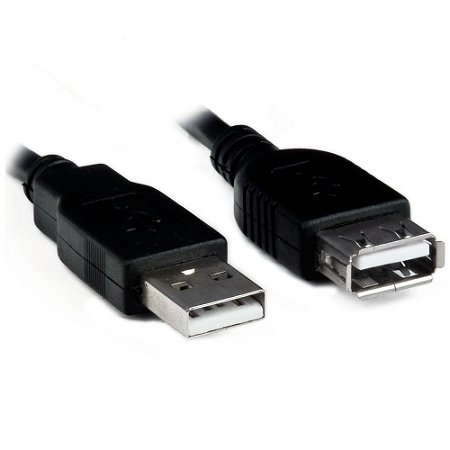 CABO USB EXTENSOR 2.0 A MACHO X A FÊMEA 5 MTS.