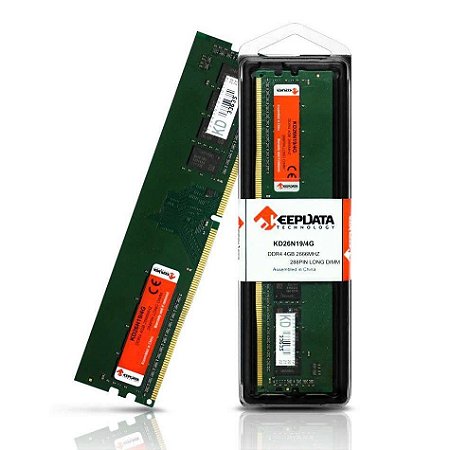 MEMÓRIA 4 GB. KEEPDATA DDR4 / 2666 MHZ