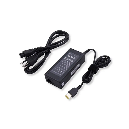 FONTE NOTEBOOK LENOVO 20V/3.25A PINO RETO COMPATÍVEL