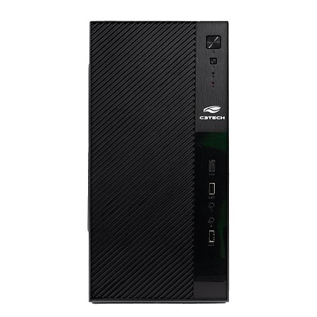 GABINETE C3TECH MT-31BK PRETO COM FONTE