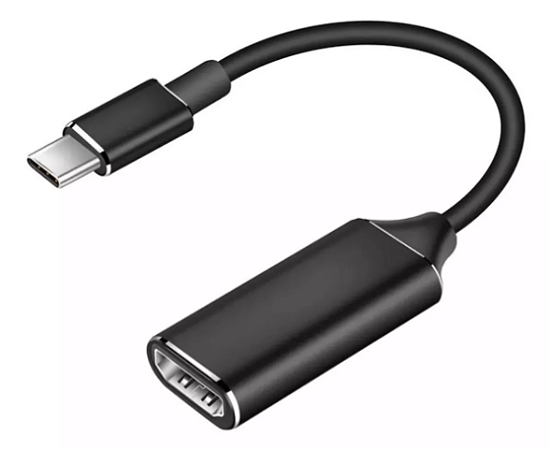 CONVERSOR USB TIPO C MACHO P/ HDMI FÊMEA