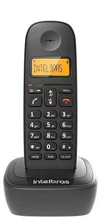 TELEFONE INTELBRAS TS-2510 S/ FIO PRETO