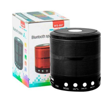 CAIXA DE SOM MINI SPEAKER WS-887 BLUETOOTH