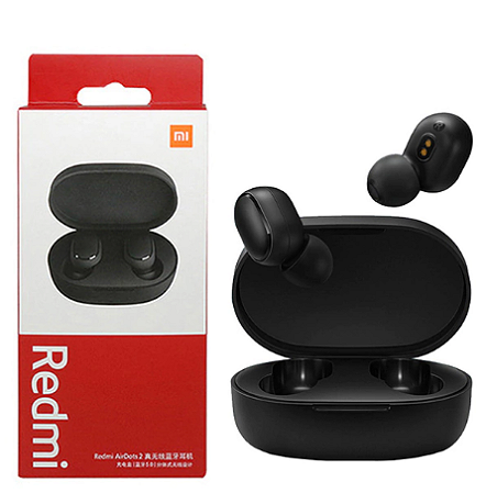 FONE DE OUVIDO XIAOMI REDMI AIRDOTS 2 PRETO BLUETOOTH