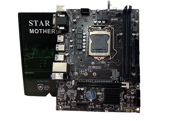 PLACA MÃE STAR H310MHP 1151P DDR4 S/V/R