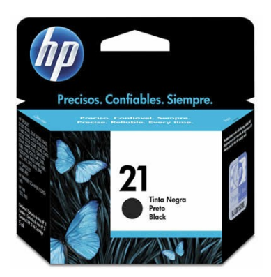 CARTUCHO HP-21 PRETO ORIGINAL