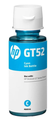 GARRAFA DE TINTA HP GT-52 AZUL