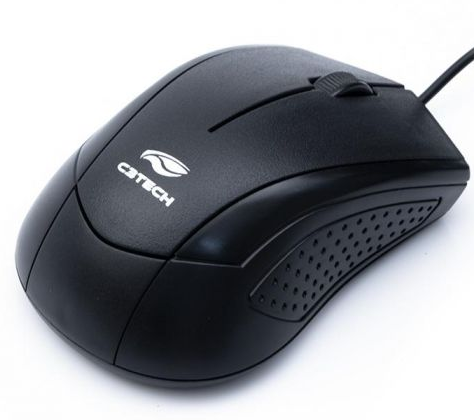 MOUSE C3TECH MS-27BK ÓPTICO PRETO USB