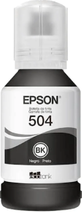 GARRAFA DE TINTA EPSON T504120 PRETA