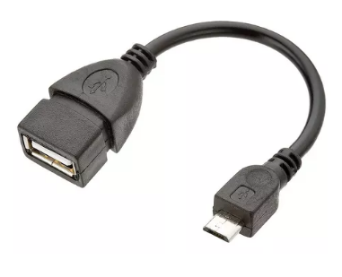 ADAPTADOR OTG USB MINI P/ USB FÊMEA