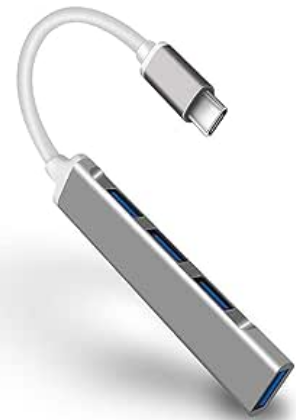HUB USB TIPO C 4 PORTAS USB 3.0