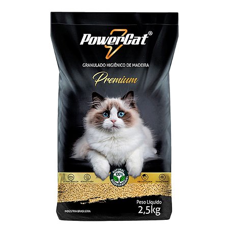 Granulado Higiênico de Madeira Para Gatos Roedores e Aves 2,5kg