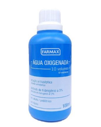 AGUA OXIGENADA 10VOL 100ML FARMAX