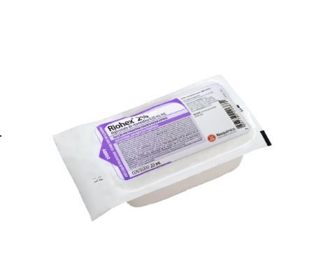 ESCOVA C/ CLOREXIDINA 2% 22ML RIOQUIMICA