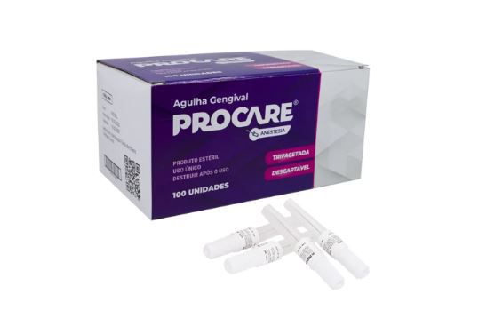 AGULHA GENGIVAL 30G CURTA PROCARE