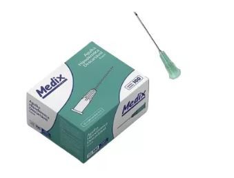 AGULHA HIPODERMICA 25X0,8 MEDIX