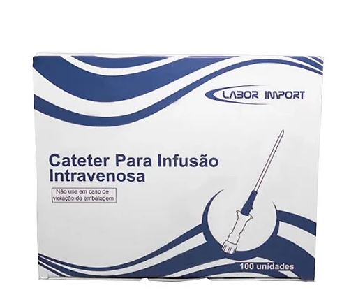 CATETER C/ DISP DE SEGURANCA 18G LABORIMPORT