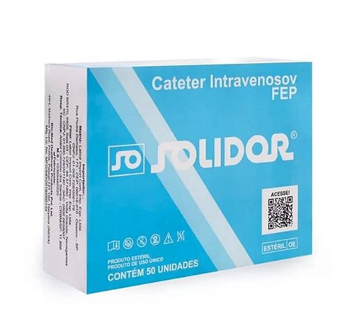 CATETER INTRAVENOSO 22G SOLIDOR