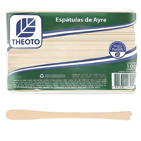 ESPATULA DE AYRE 100UN THEOTO