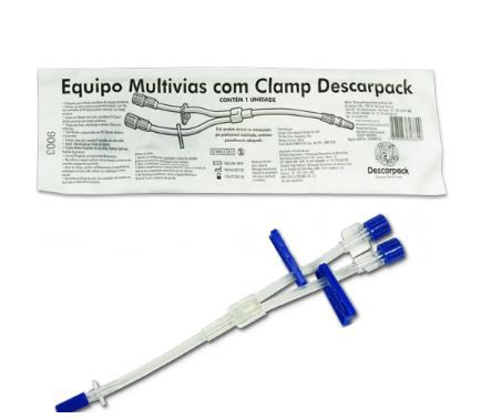 MULTIVIA 2 VIAS C/CLAMP DESCARPACK